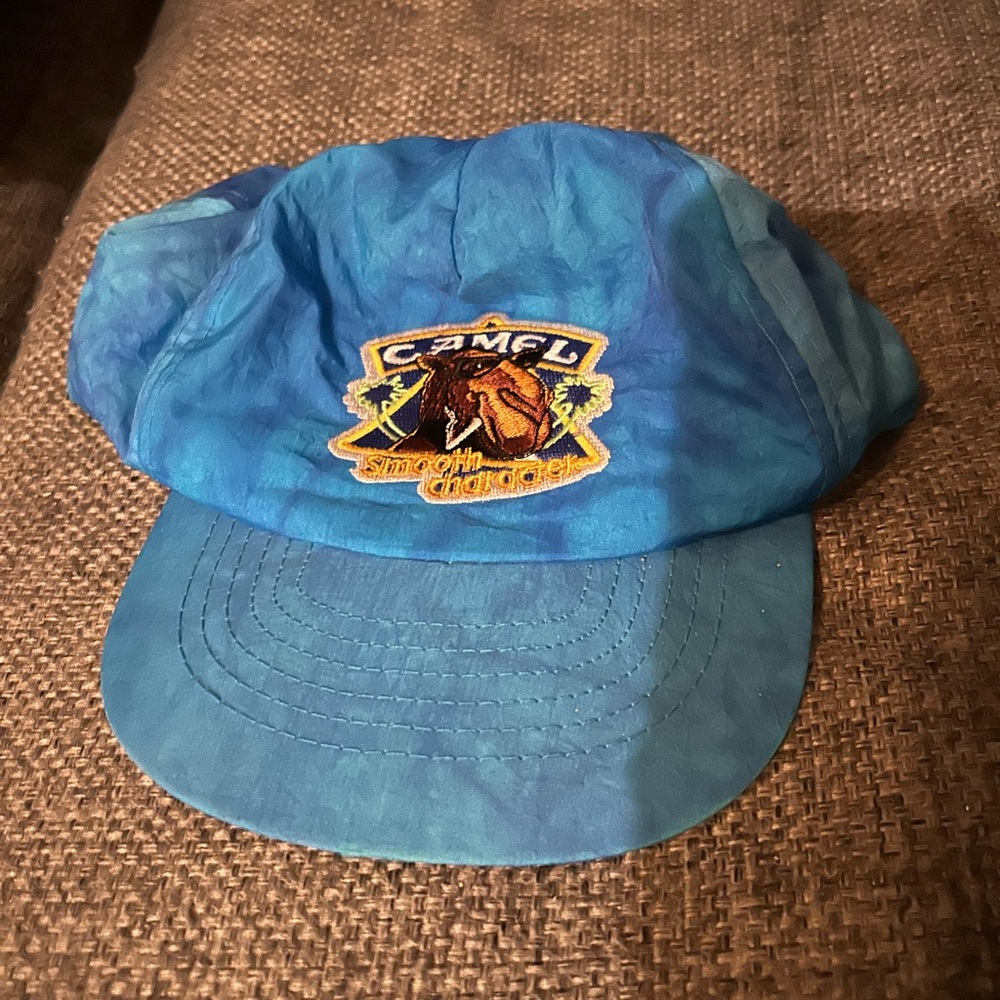 Rare Vintage Joe Cool Tie-Dye Hat | Camel Cigarette Promotional Item